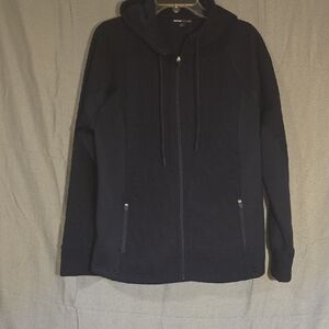 Swiss Tech Dark Blue Zip-Up Jacket